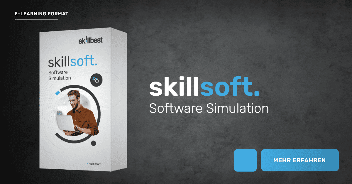 skillsoft - Software Simulation - e-Learning Anbieter - skillbest GmbH