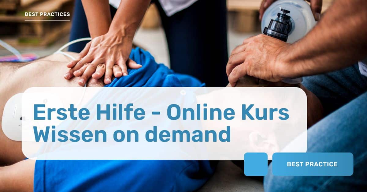 Elegantes Erster Hilfe Kurs Online Ebenbild