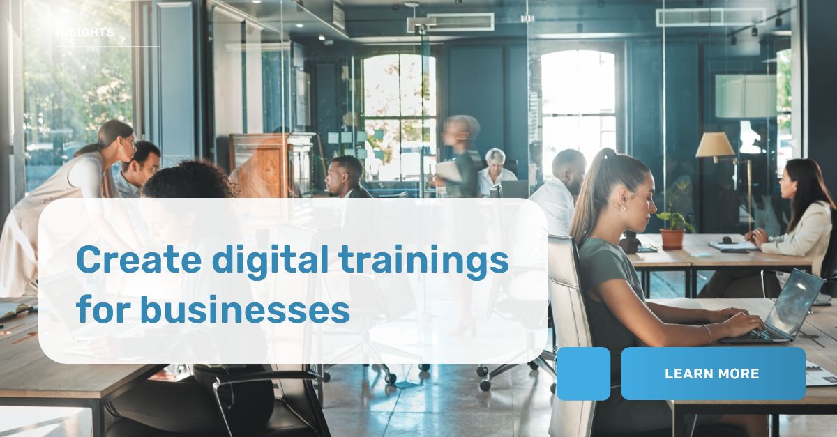 create digital trainings