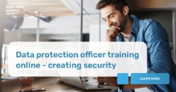 Data protection officer training online