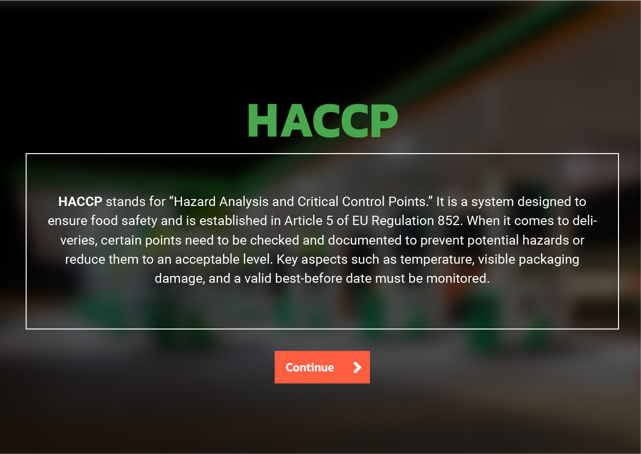 Hygiene course HACCP