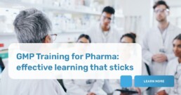 GMP Training Pharma
