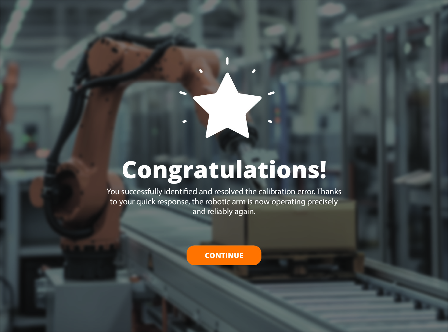 Machine Operator Training Congratulations