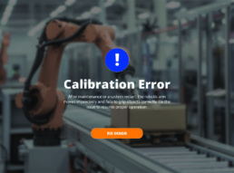 Machine Operator Training Error Message