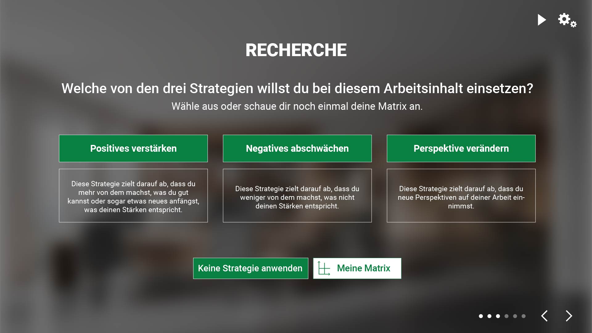 Universität St. Gallen - e-Learning - Job Crafting - Strategien
